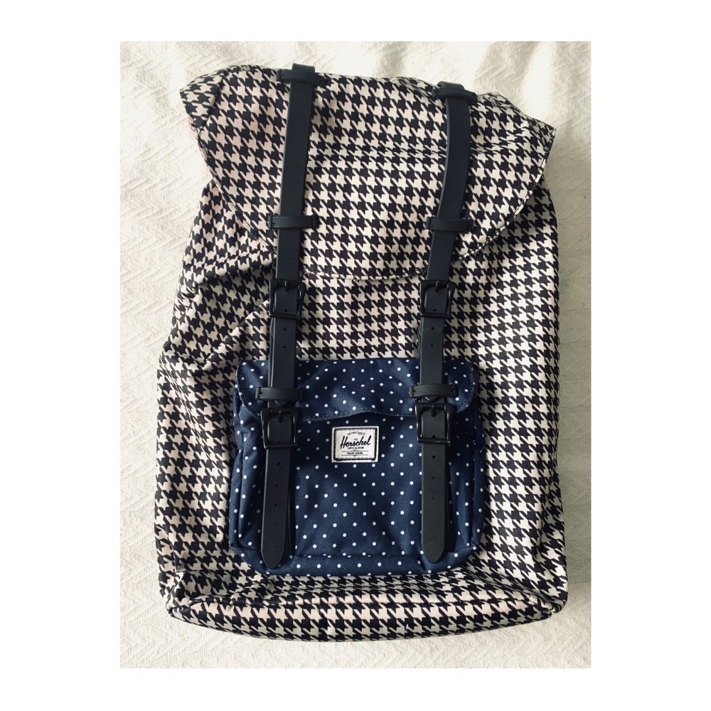 Herschel Supply Houndstooth and Polkadot Backpack